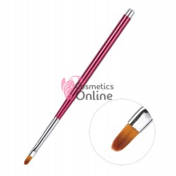 Pensula de unghii Visinie pentru constructie limba de pisica slim 06 art PU73